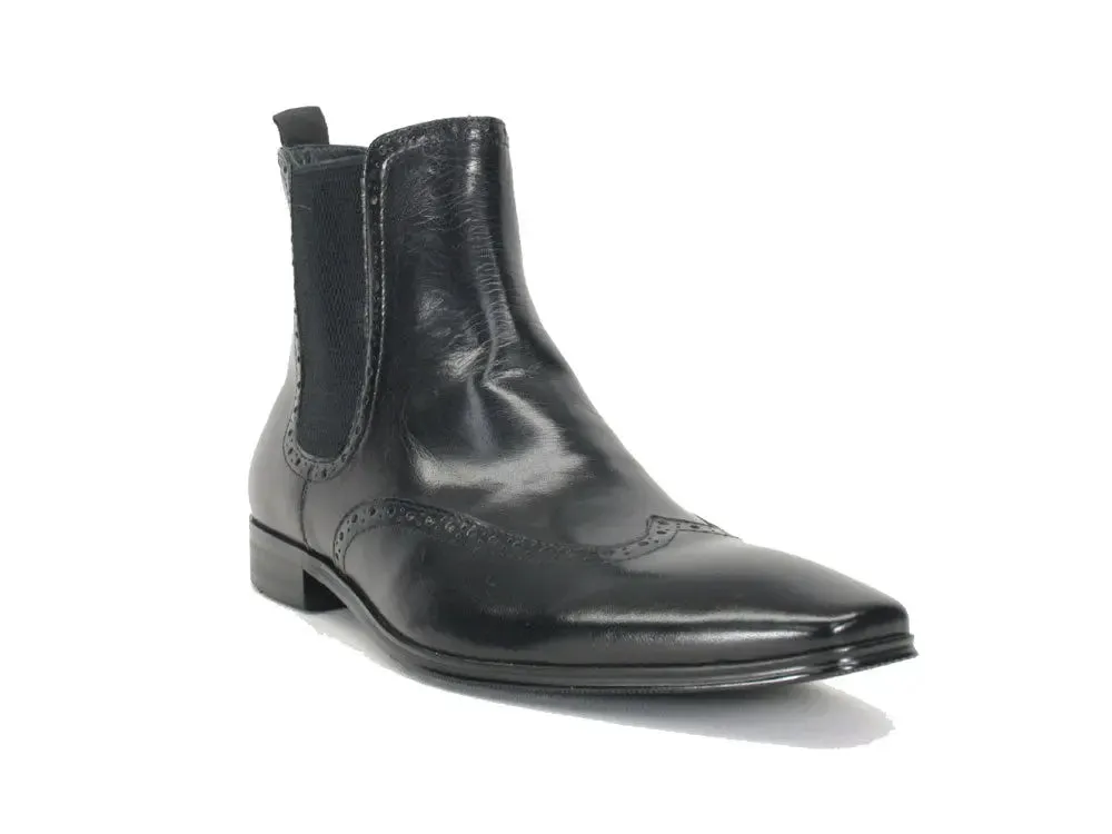 Men’s Hand-Polished Leather Chelsea Boots sold by Alberto Nardoni