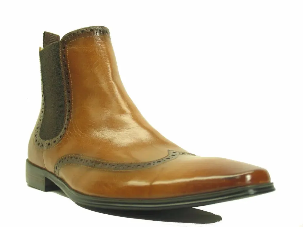 Men’s Hand-Polished Leather Chelsea Boots sold by Alberto Nardoni product image thumbnail 2