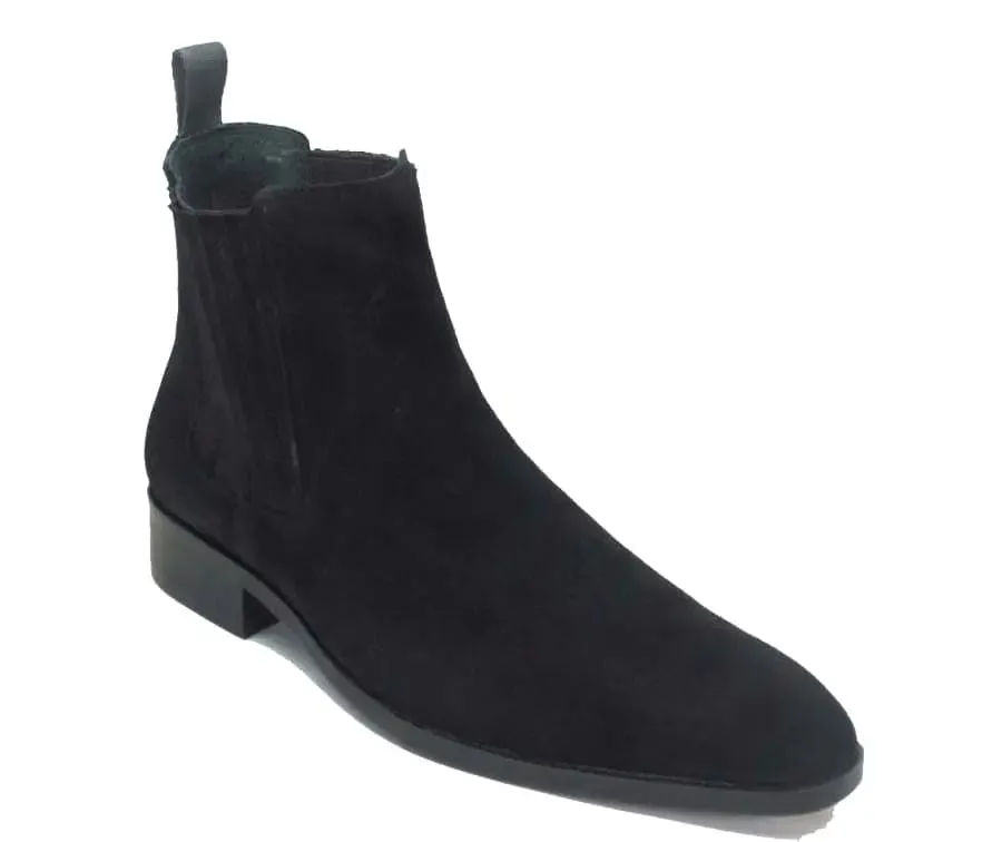 Men's Suede and Leather Chelsea Boots sold by Alberto Nardoni product image thumbnail 3