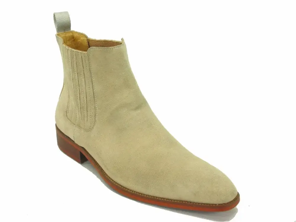 Men's Suede and Leather Chelsea Boots sold by Alberto Nardoni product image thumbnail 4
