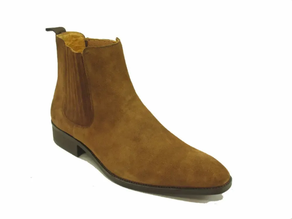 Men's Suede and Leather Chelsea Boots sold by Alberto Nardoni product image thumbnail 2