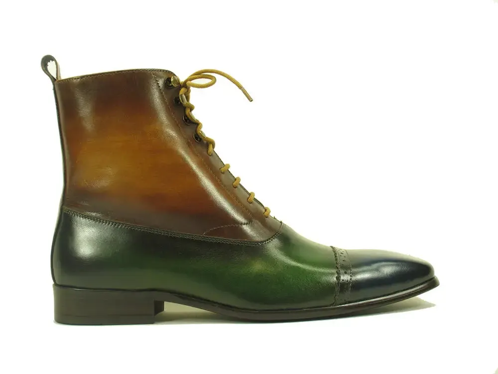 Men's Lace-Up Boots with Side Zip sold by Alberto Nardoni product image thumbnail 3