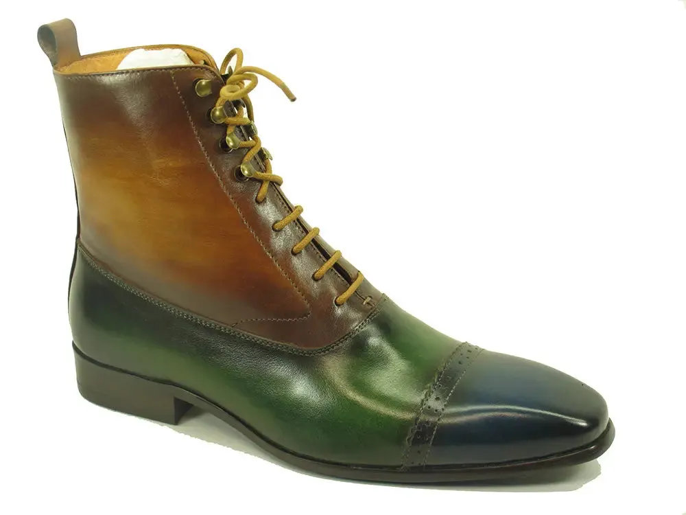 Men's Lace-Up Boots with Side Zip sold by Alberto Nardoni product image thumbnail 4