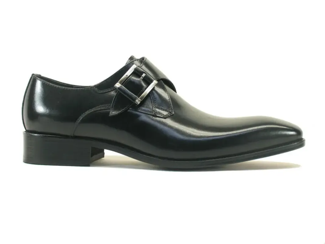 Double Buckle Monk Strap Leather Oxfords sold by Alberto Nardoni