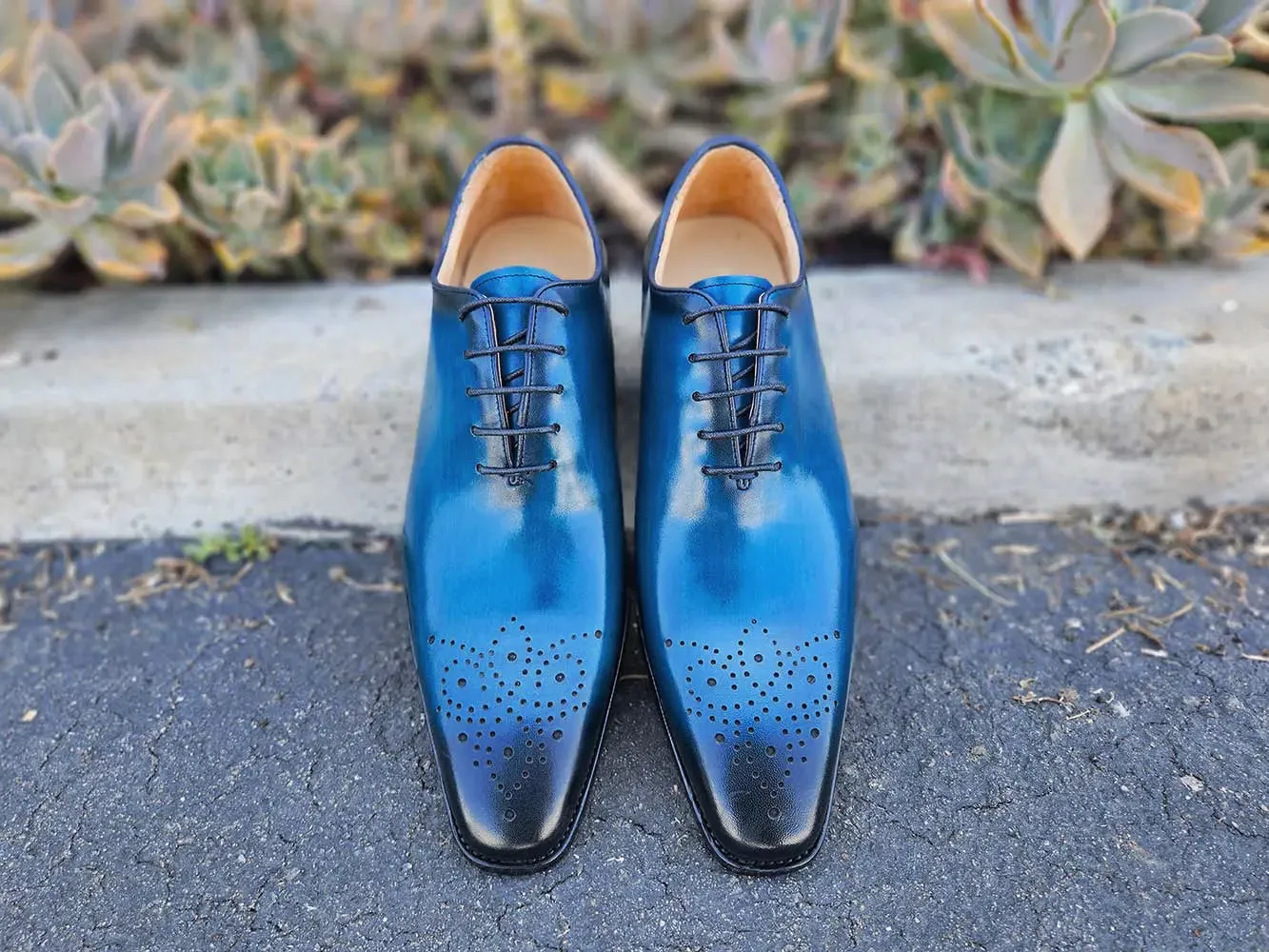 Carrucci Hand Burnished Wholecut Calf Oxford sold by Alberto Nardoni product image thumbnail 5