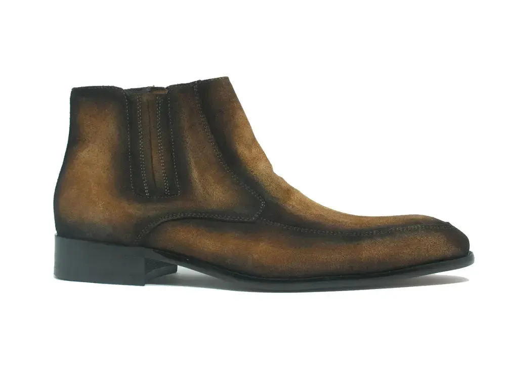 Two-Tone Leather Suede Chelsea Boots sold by Alberto Nardoni product image thumbnail 5