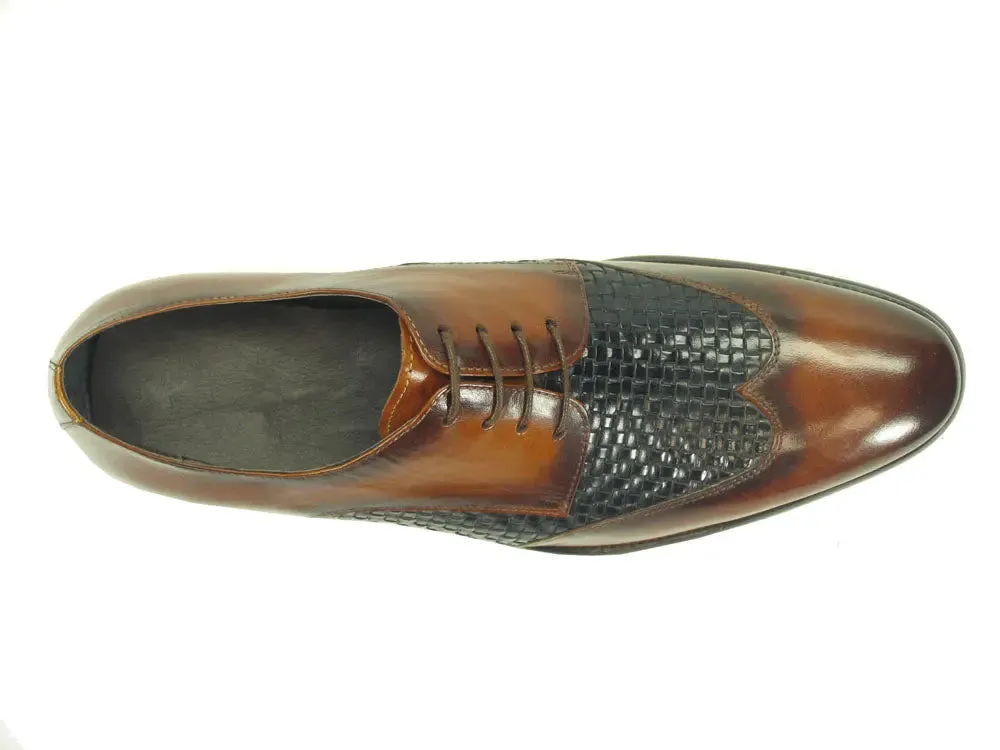 Men’s Hand-Braided Leather Woven Oxford Shoes sold by Alberto Nardoni product image thumbnail 3