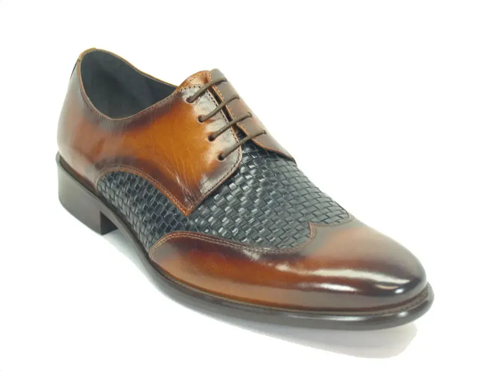 Men’s Hand-Braided Leather Woven Oxford Shoes sold by Alberto Nardoni product image thumbnail 2