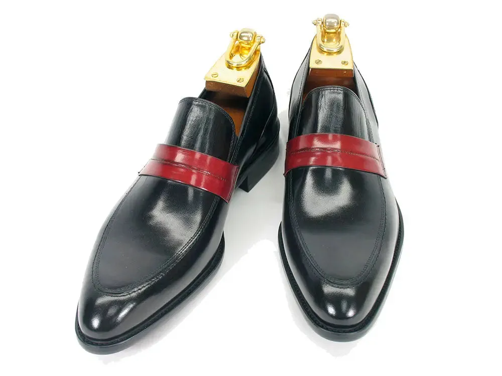KS479-601 Carrucci Penny Loafer with Color Contrast Detail sold by Alberto Nardoni