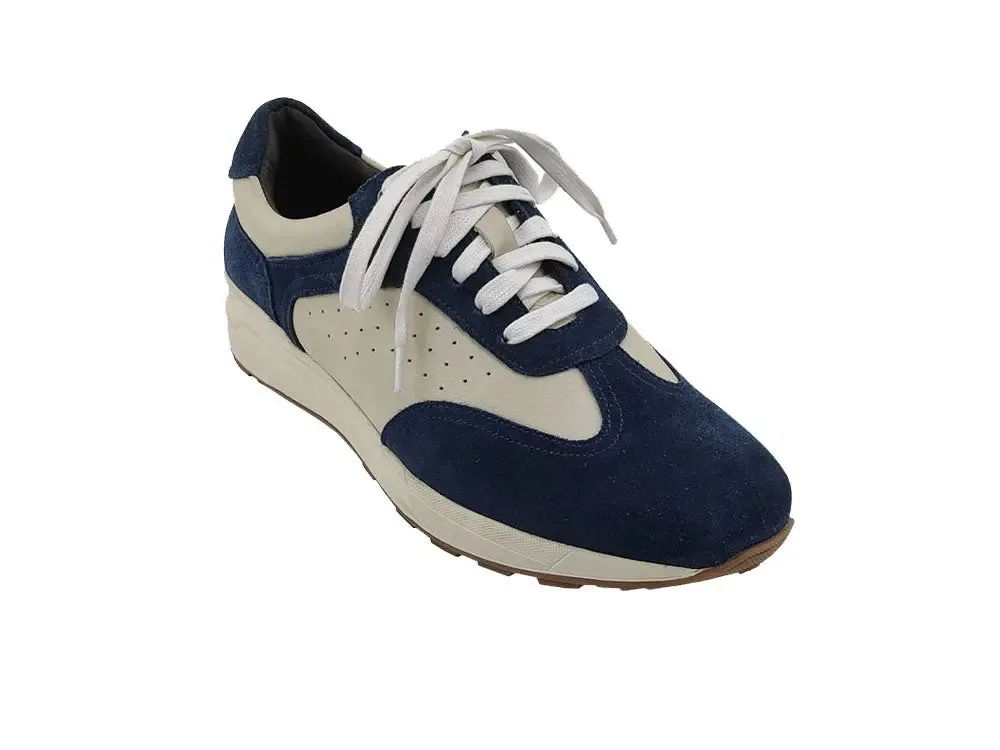 Men’s Casual Leather Lifestyle Sneaker sold by Alberto Nardoni product image thumbnail 3