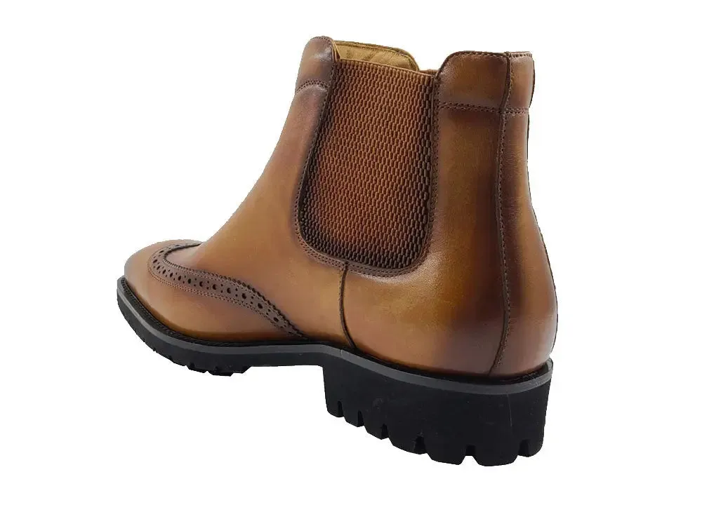 Men’s Lug Sole Wingtip Chelsea Boot sold by Alberto Nardoni product image thumbnail 5