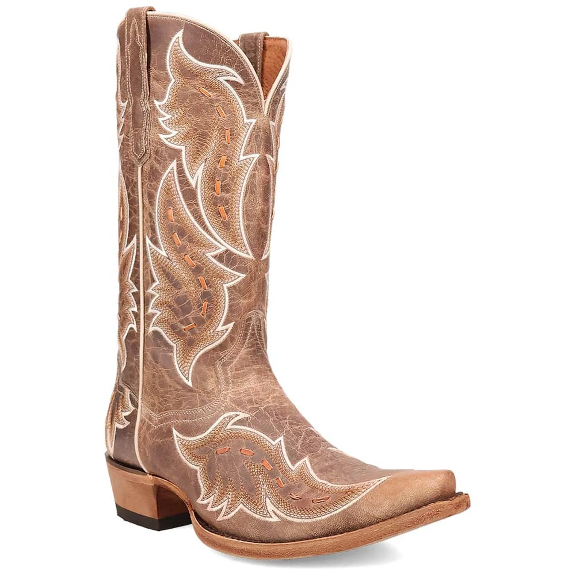 Dan Post Men's Racer Tan Leather Western Boots sold by Alberto Nardoni product image thumbnail 2