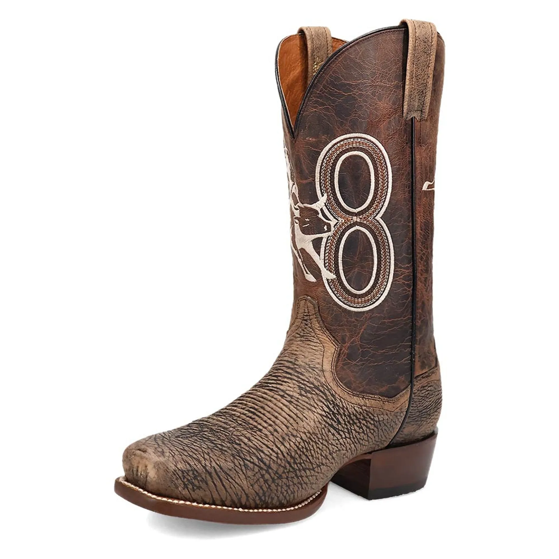 Dan Post The Dirt Show Bison Leather Cowboy Boots sold by Alberto Nardoni product image thumbnail 5