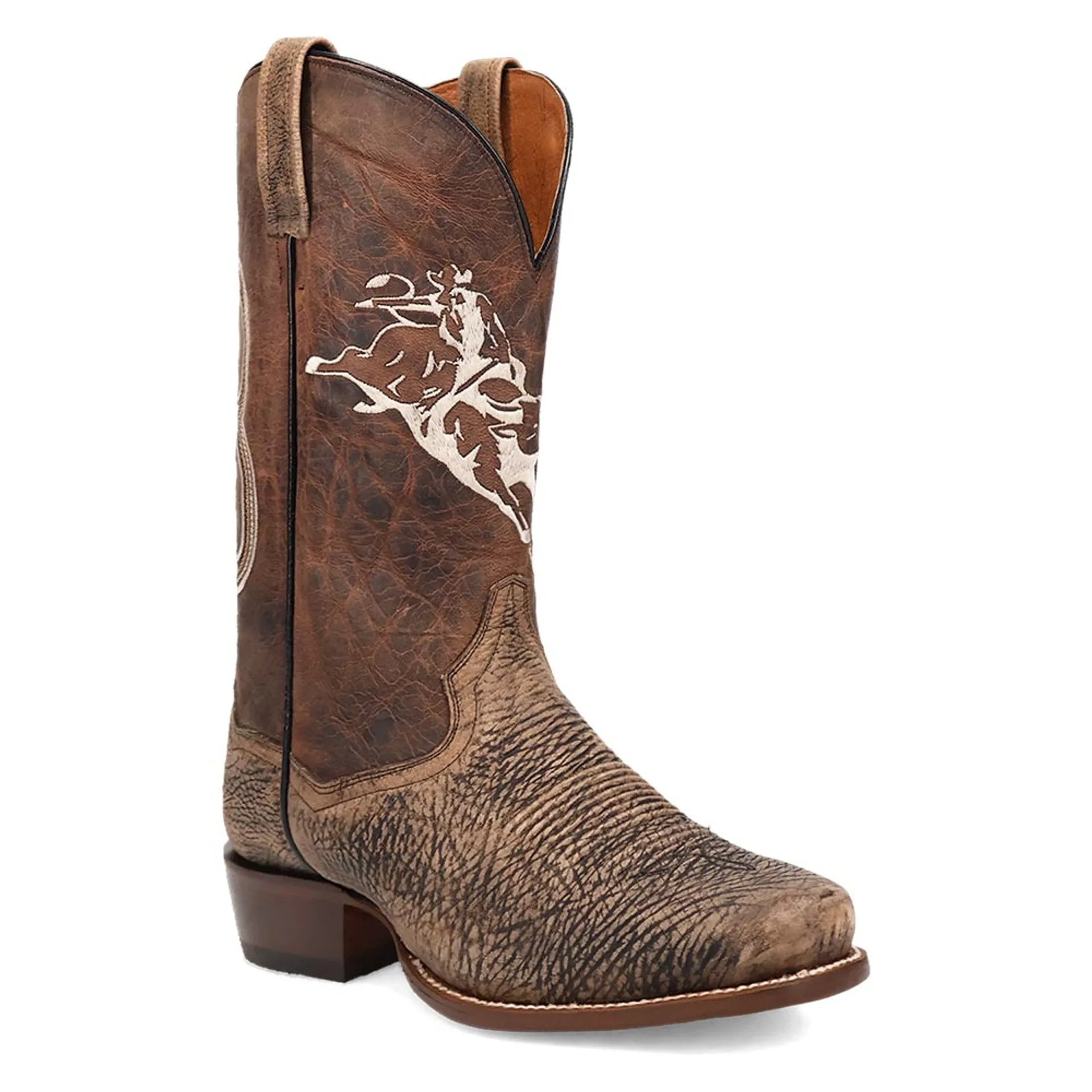 Dan Post The Dirt Show Bison Leather Cowboy Boots sold by Alberto Nardoni product image thumbnail 2