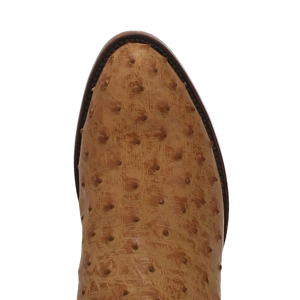 Dan Post Gehrig Men's Saddle Western Ostrich Boots sold by Alberto Nardoni product image thumbnail 4