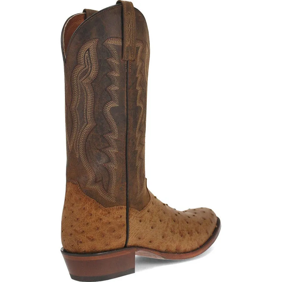 Dan Post Gehrig Men's Saddle Western Ostrich Boots sold by Alberto Nardoni product image thumbnail 2