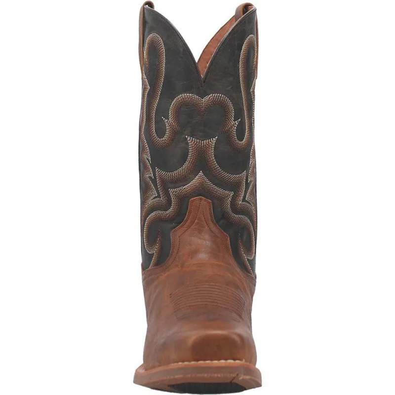Dan Post Richland Saddle Square Toe Leather Boot made by Alberto Nardoni
