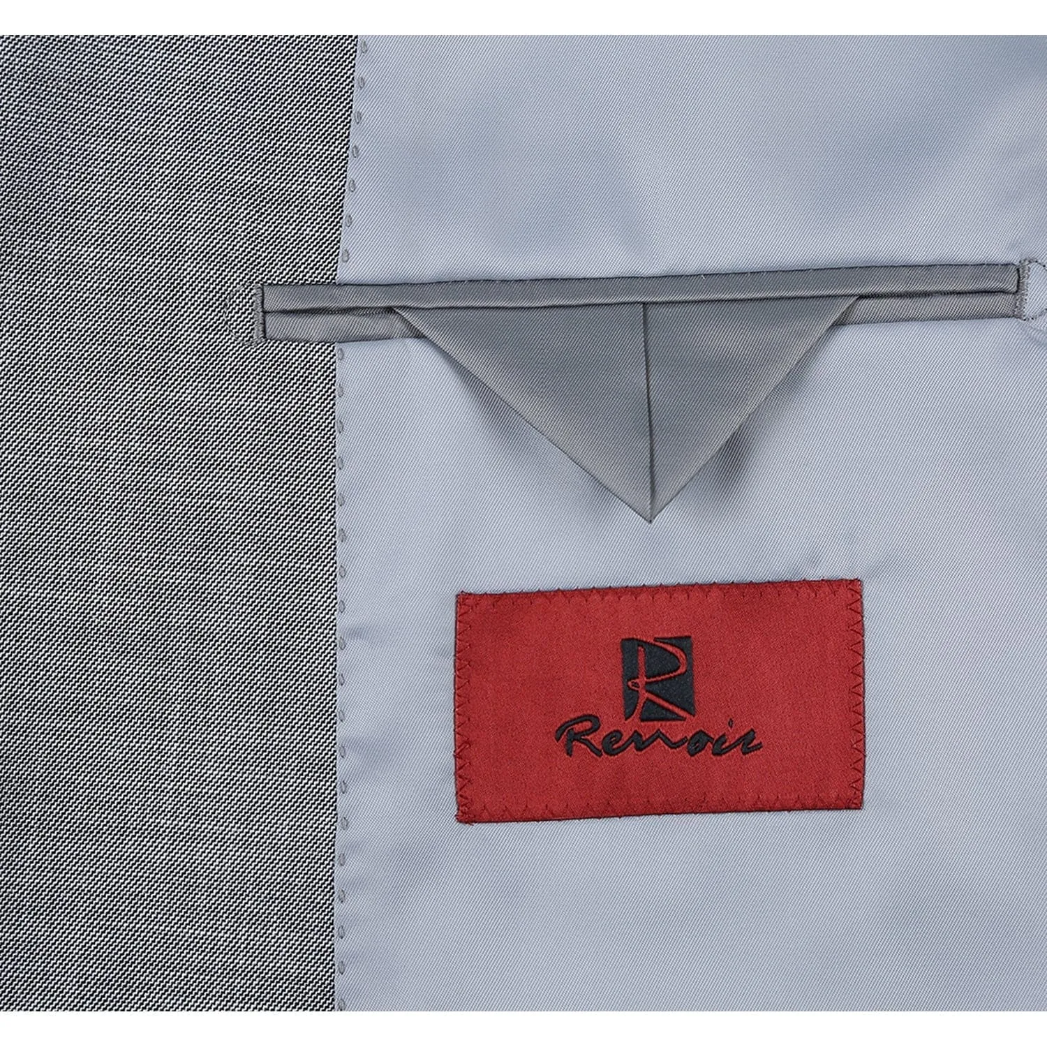 293-17 Men's Slim Fit Notch Lapels Gray Solid Suits sold by Alberto Nardoni product image thumbnail 5