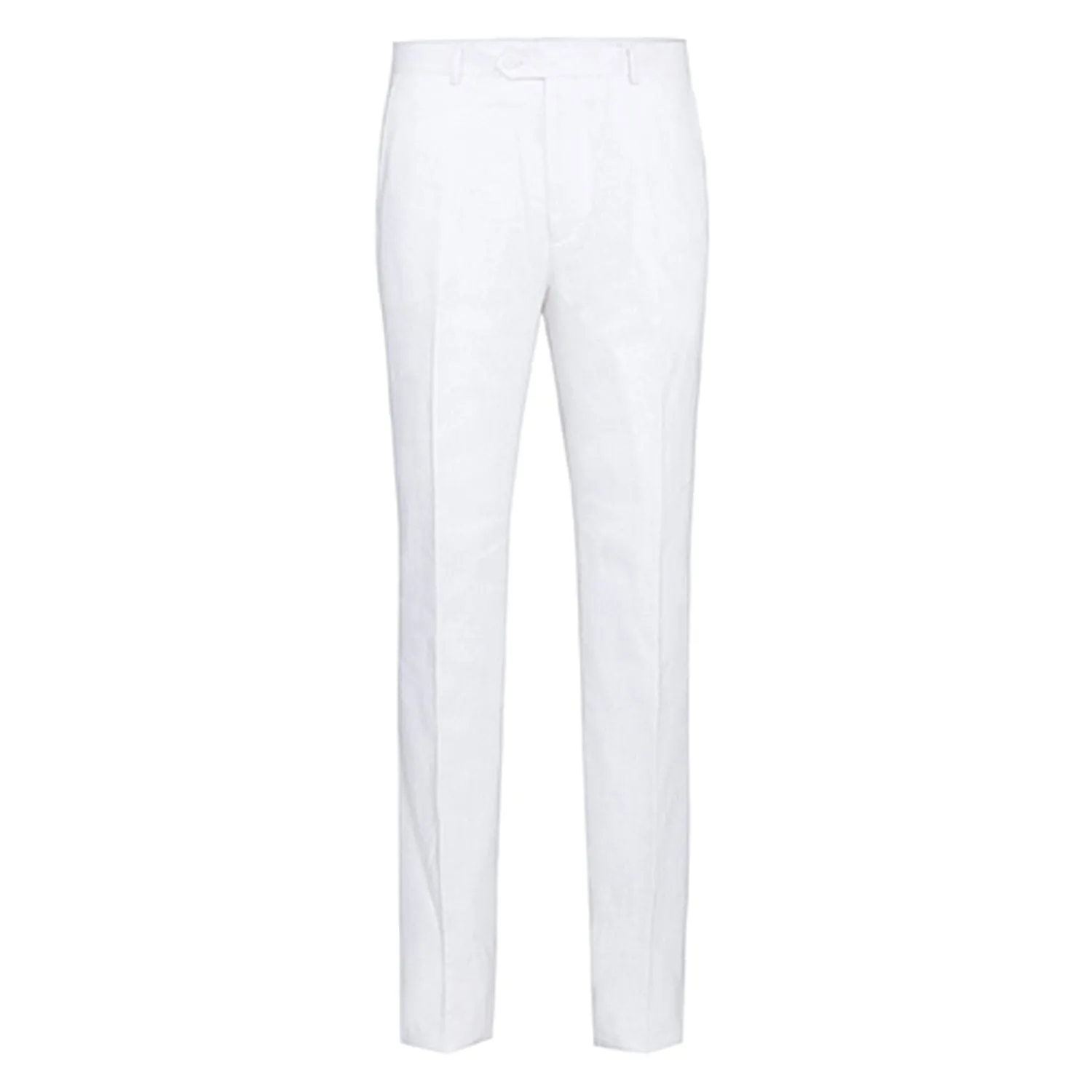 601-20 Men's Notch Lapels White Solid Linen Suits sold by Alberto Nardoni product image thumbnail 4