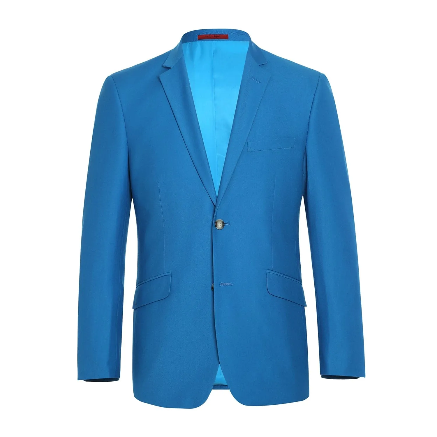 201-55 Men's 2-Piece Slim Fit Single Breasted Notch Lapel Suit sold by Alberto Nardoni product image thumbnail 2