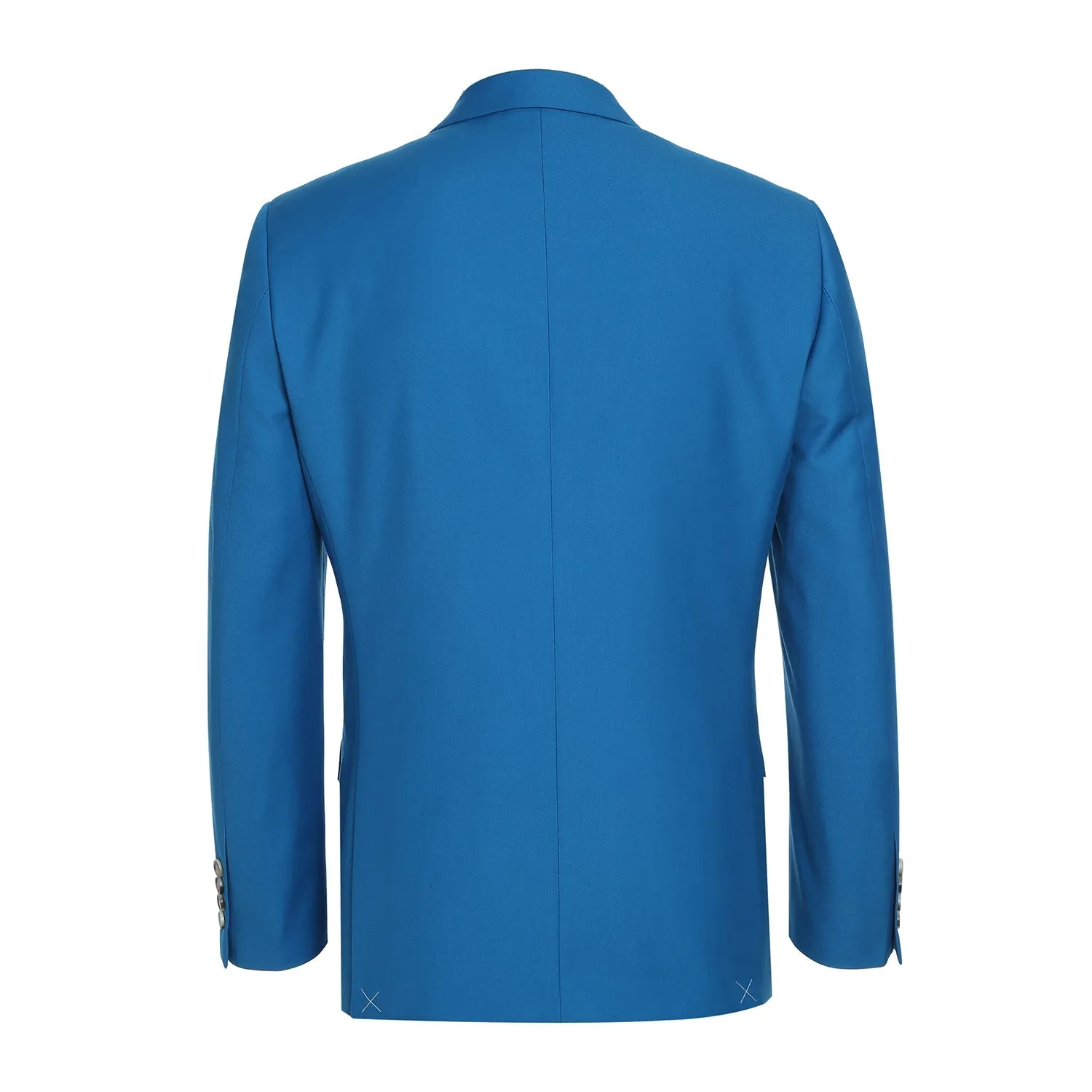 201-55 Men's 2-Piece Slim Fit Single Breasted Notch Lapel Suit sold by Alberto Nardoni product image thumbnail 3