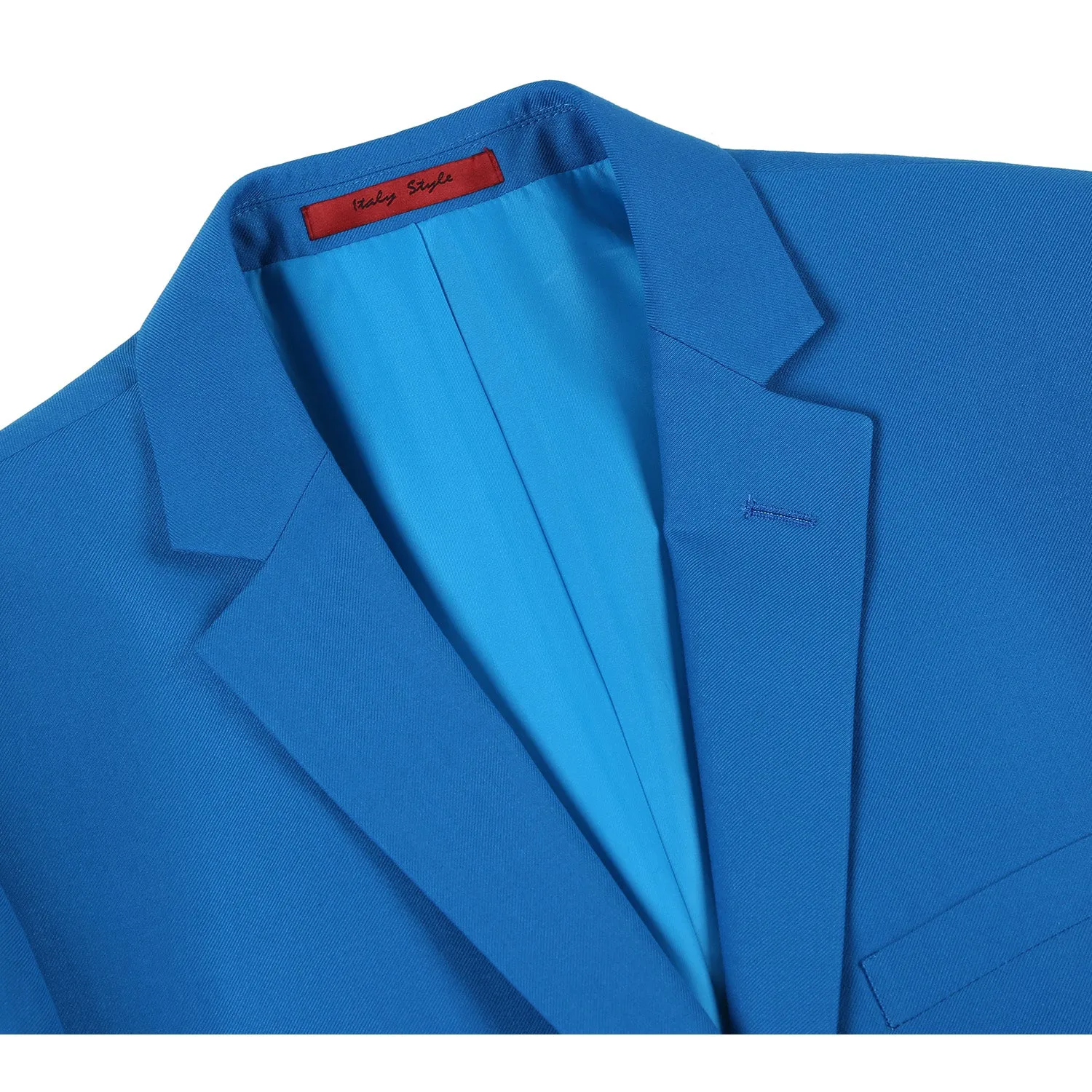 201-55 Men's 2-Piece Slim Fit Single Breasted Notch Lapel Suit sold by Alberto Nardoni product image thumbnail 4