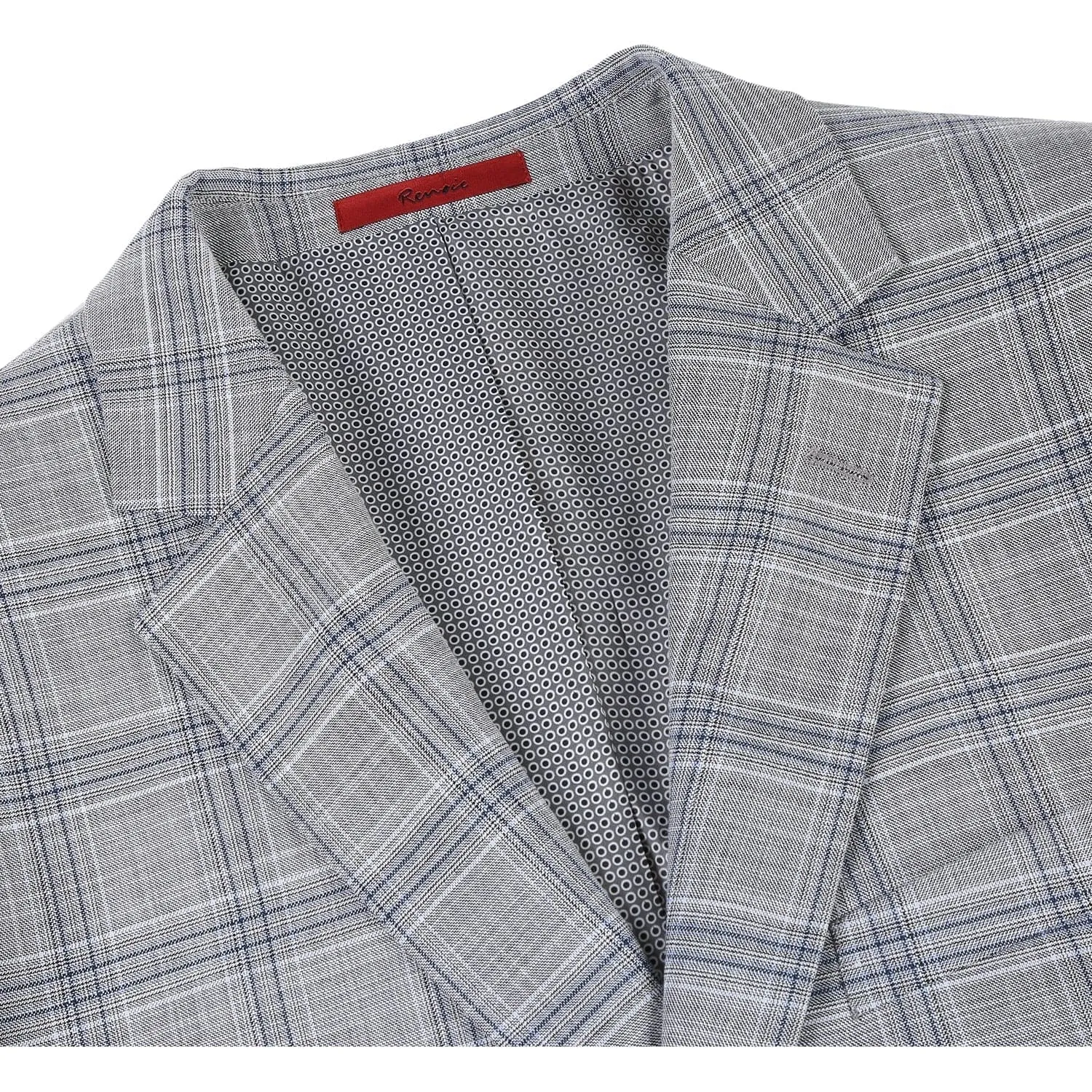 293-23 Men's Classic Fit Checked Suits sold by Alberto Nardoni product image thumbnail 4
