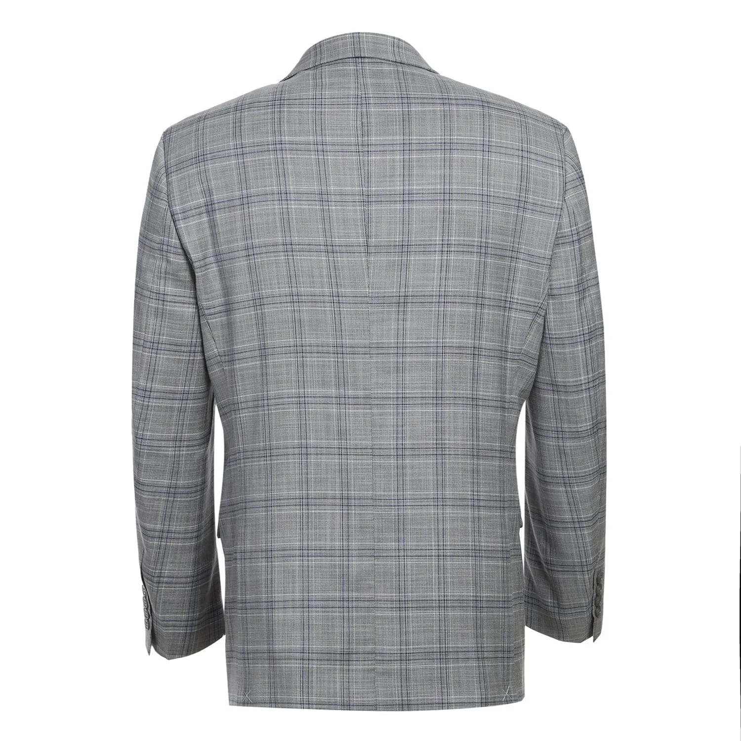 293-23 Men's Classic Fit Checked Suits sold by Alberto Nardoni product image thumbnail 3