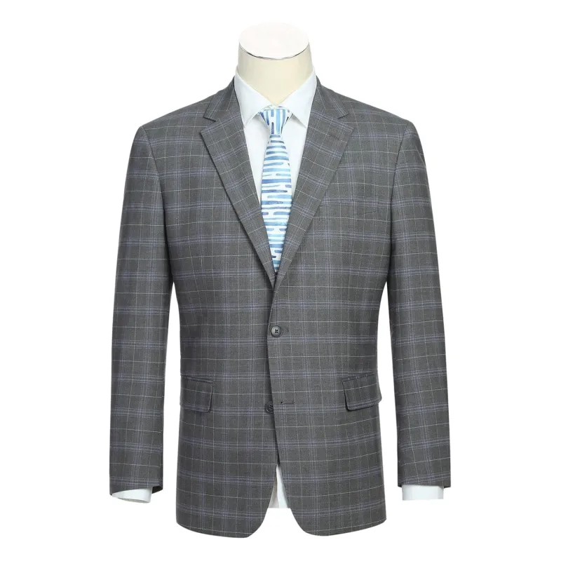 293-25 Men's Classic Fit Checked Suits sold by Alberto Nardoni
