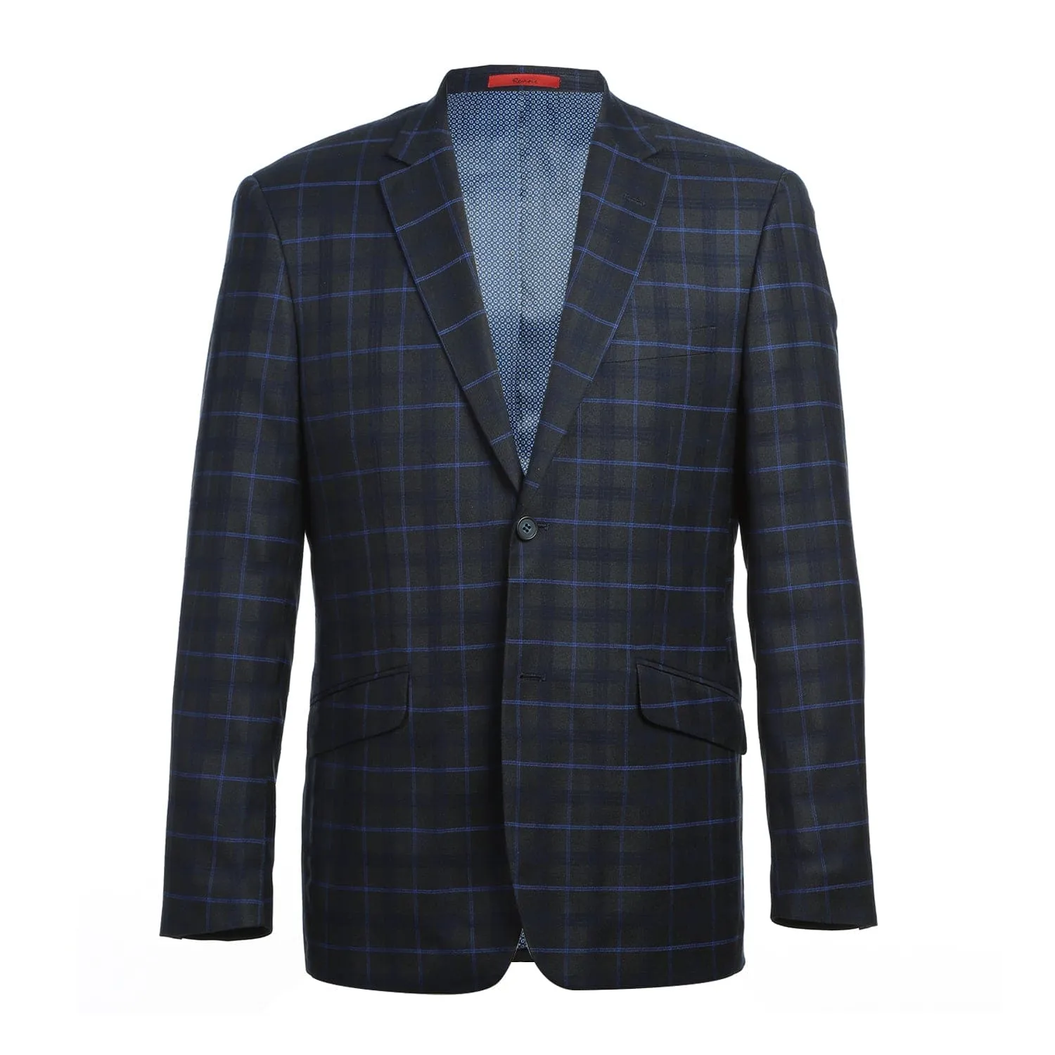293-27 Men's Classic Fit Checked Suits sold by Alberto Nardoni product image thumbnail 2