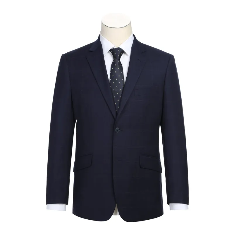 293-29 Men's Slim Fit Checked Suits sold by Alberto Nardoni