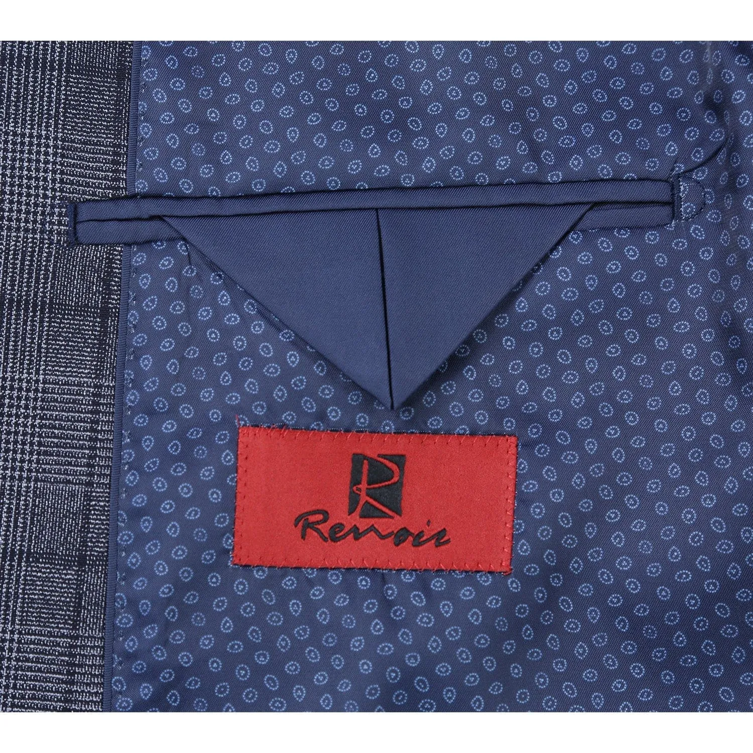 293-30 Men's Classic Fit Checked Suits sold by Alberto Nardoni product image thumbnail 5