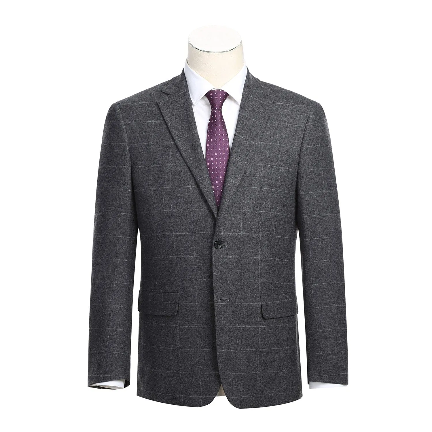 293-31 Men's Slim Fit Checked Suits sold by Alberto Nardoni