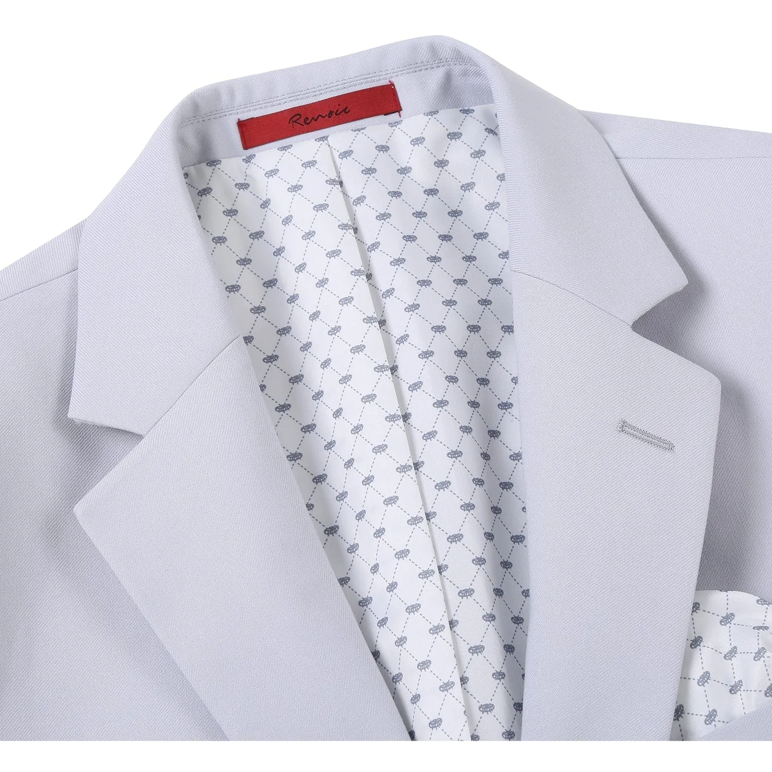 201-15 Men's 2-Piece New Slim Fit Single Breasted Notch Lapel Suit sold by Alberto Nardoni product image thumbnail 3