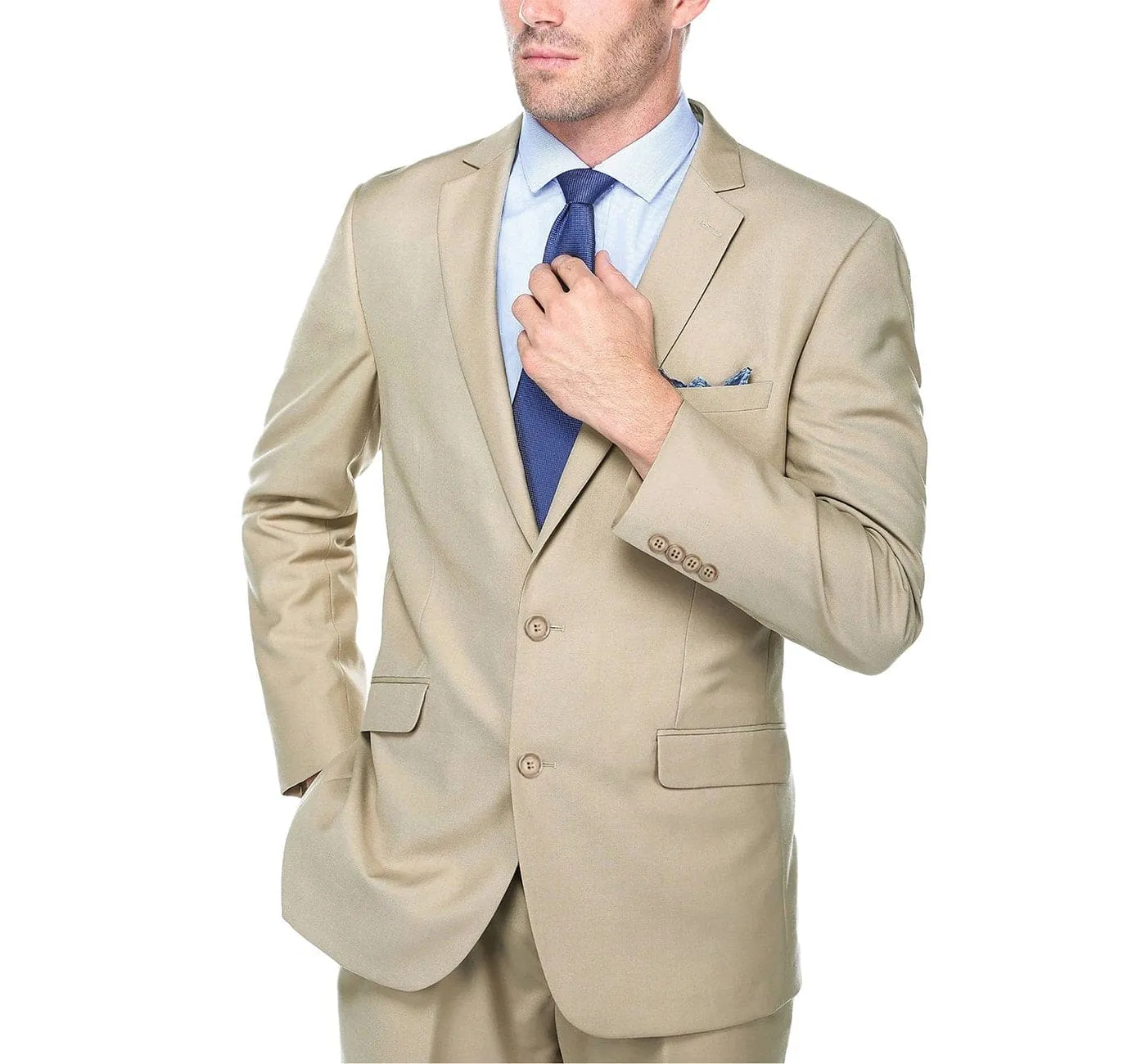 203-11 Men's 2-Piece Slim Fit Single Breasted Notch Lapel Suit sold by Alberto Nardoni