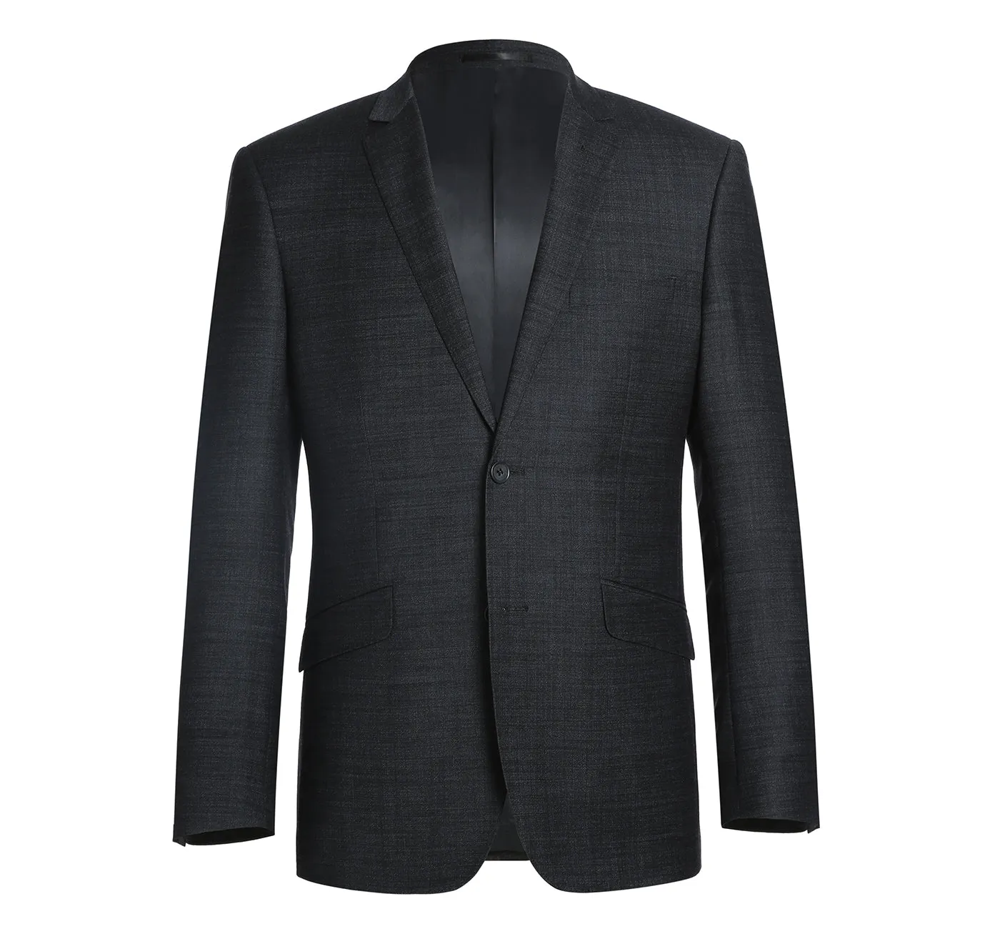 558-2 Men's Two Piece Slim Fit Wool Blend Suit sold by Alberto Nardoni product image thumbnail 2