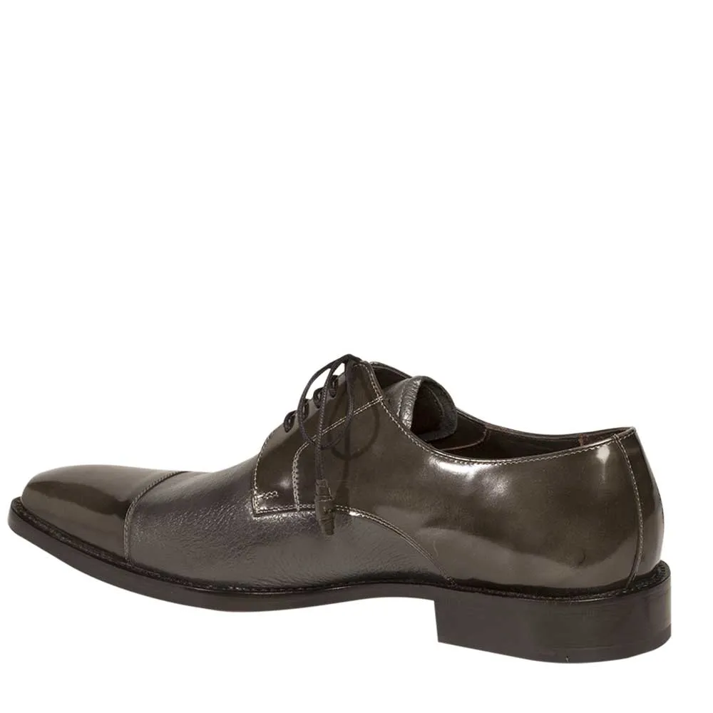 Mens Mezlan Soka Classic Cap Toe Dress Shoe in Grey sold by Alberto Nardoni product image thumbnail 3