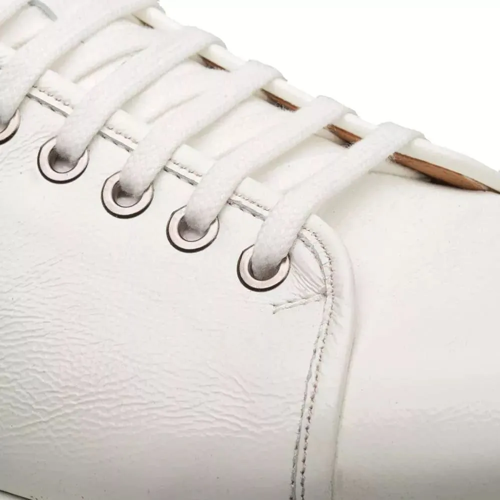Mezlan Cartuja Sport Oxford White Shiny Calf Sneakers sold by Alberto Nardoni product image thumbnail 2