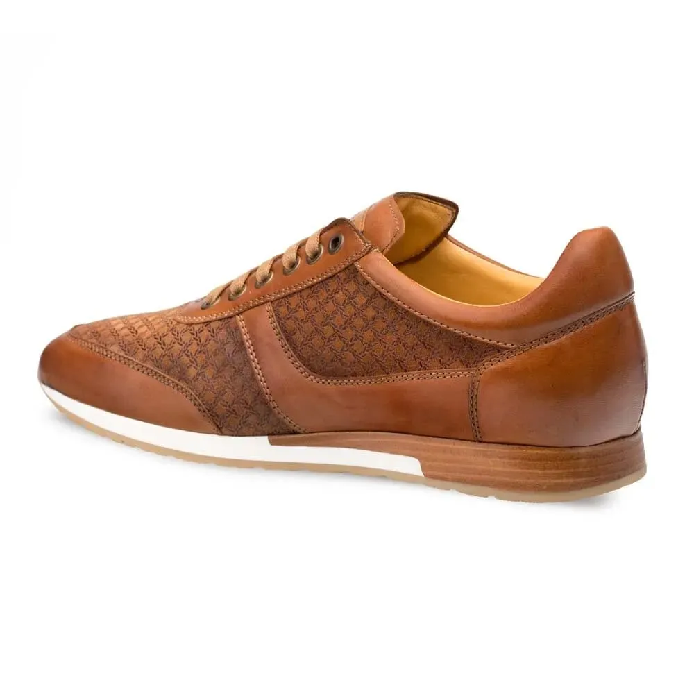Mezlan Maxim Tan Calfskin & Suede Men’s Sneakers sold by Alberto Nardoni product image thumbnail 3