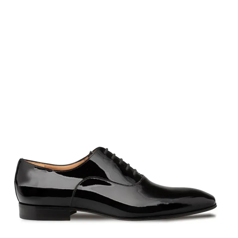 Patent Leather Formal Oxford Black By Mezlan Made in Spain Brand sold by Alberto Nardoni