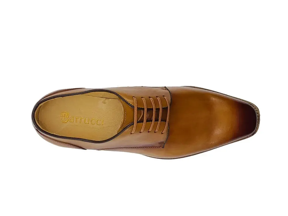Carrucci Leather Sole Plain Toe Burnished Blucher sold by Alberto Nardoni product image thumbnail 5