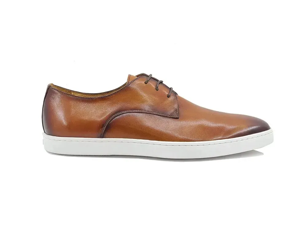 Lace-Up Derby Sneaker in Premium Leather sold by Alberto Nardoni product image thumbnail 4