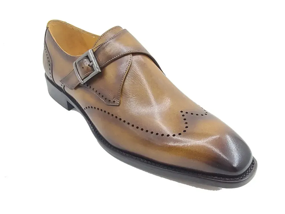 Classic Calfskin Leather Monk Loafer sold by Alberto Nardoni product image thumbnail 2