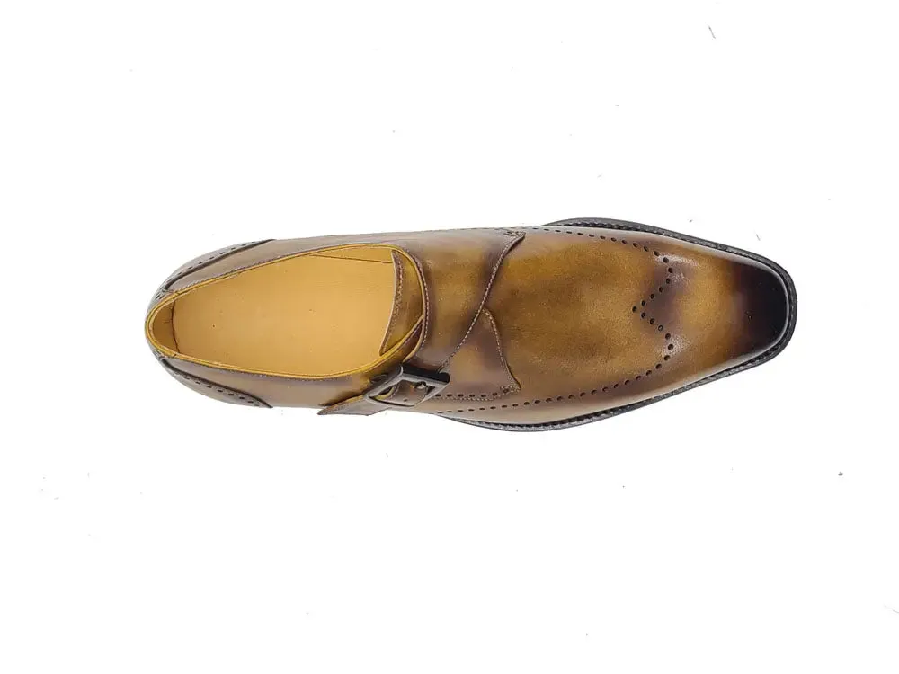Classic Calfskin Leather Monk Loafer sold by Alberto Nardoni product image thumbnail 3
