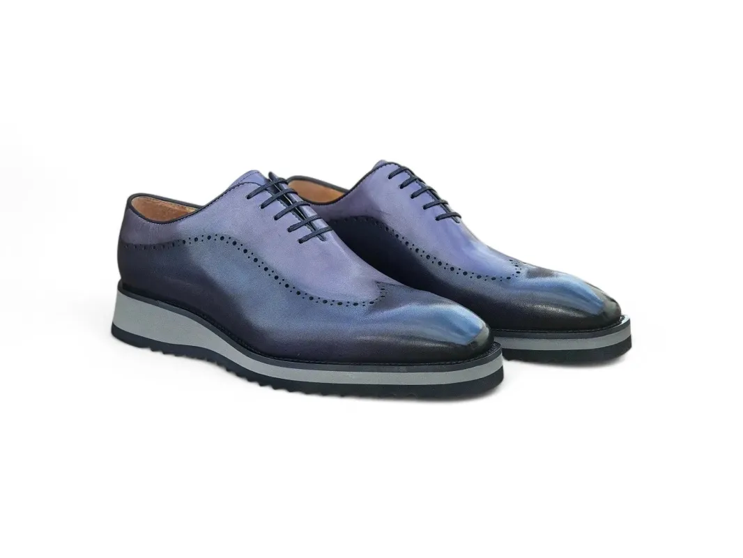 Two-Tone Lace-Up Oxford with Comfort Sole sold by Alberto Nardoni