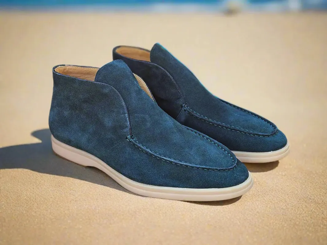 Soft Suede Comfort Loafer sold by Alberto Nardoni