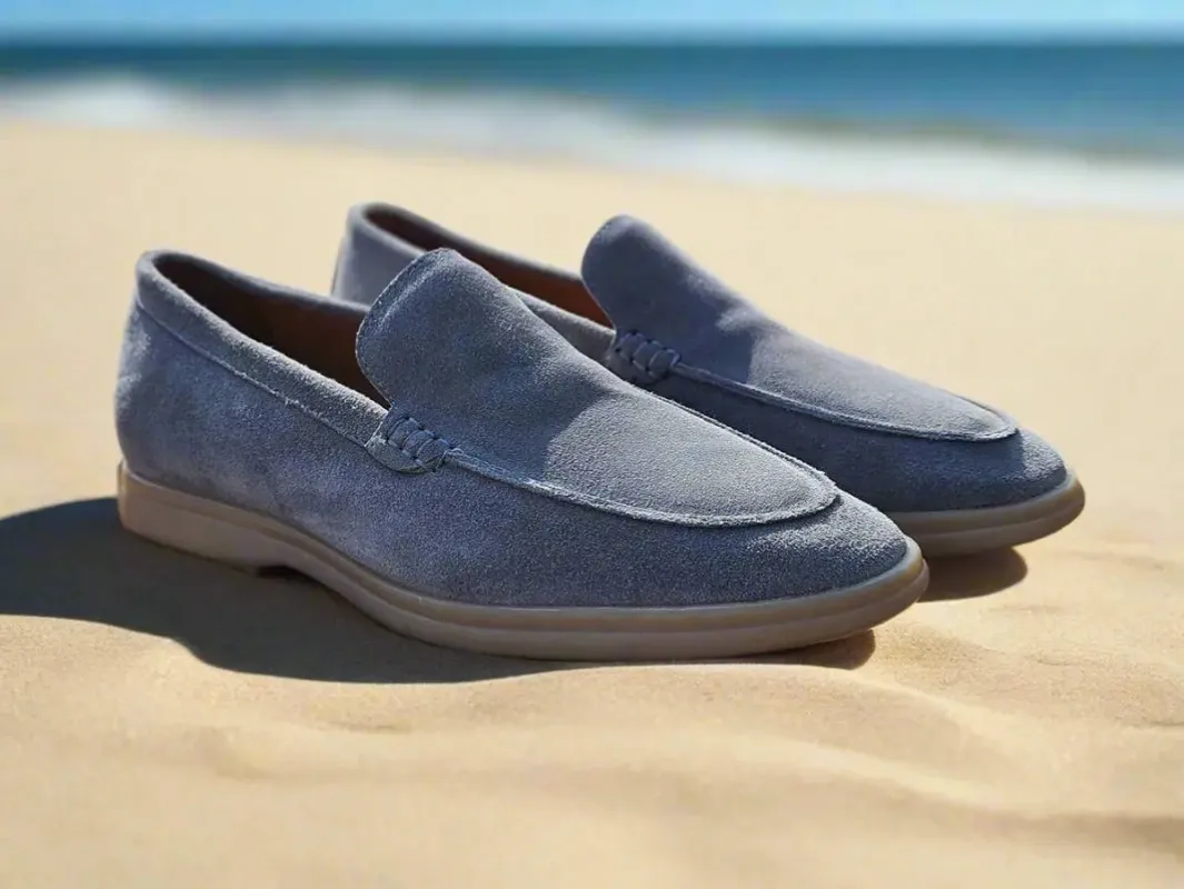 Supple Suede Loafer sold by Alberto Nardoni