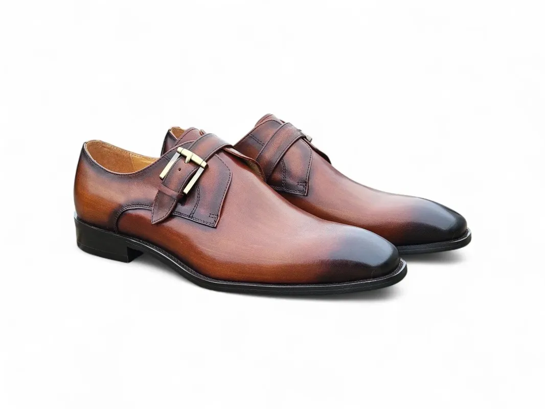 Versatile Fashion Single Monk Strap Loafer sold by Alberto Nardoni