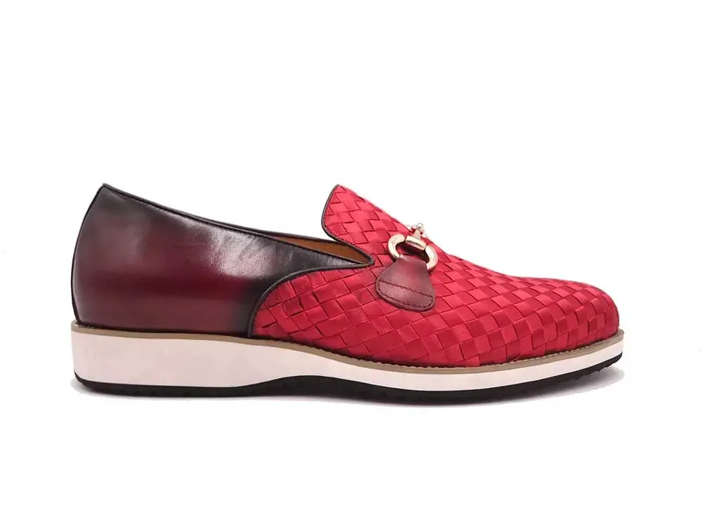 Satin Weave Leather Bit Loafer sold by Alberto Nardoni product image thumbnail 2
