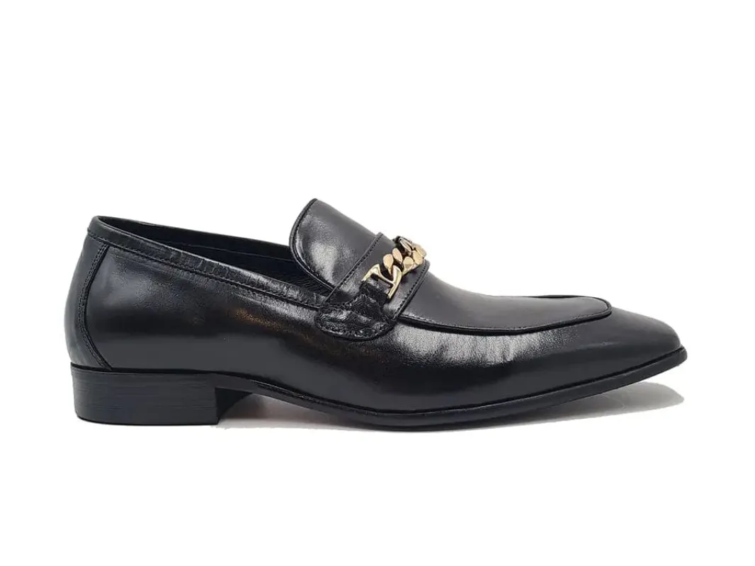 Beveled Squared Toe Loafer sold by Alberto Nardoni